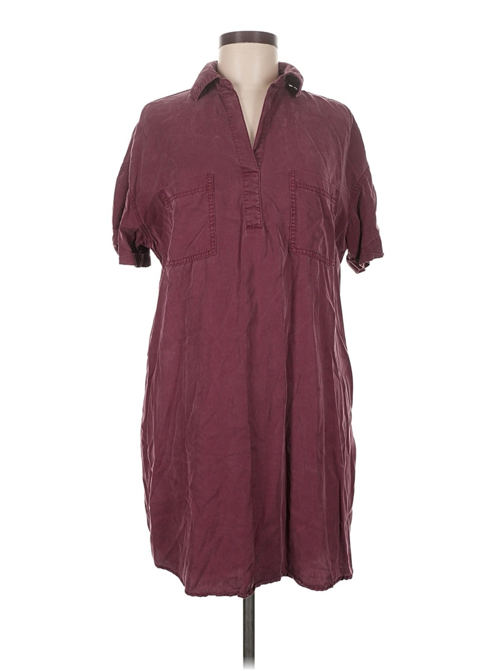 Universal Thread Burgundy Denim Dress